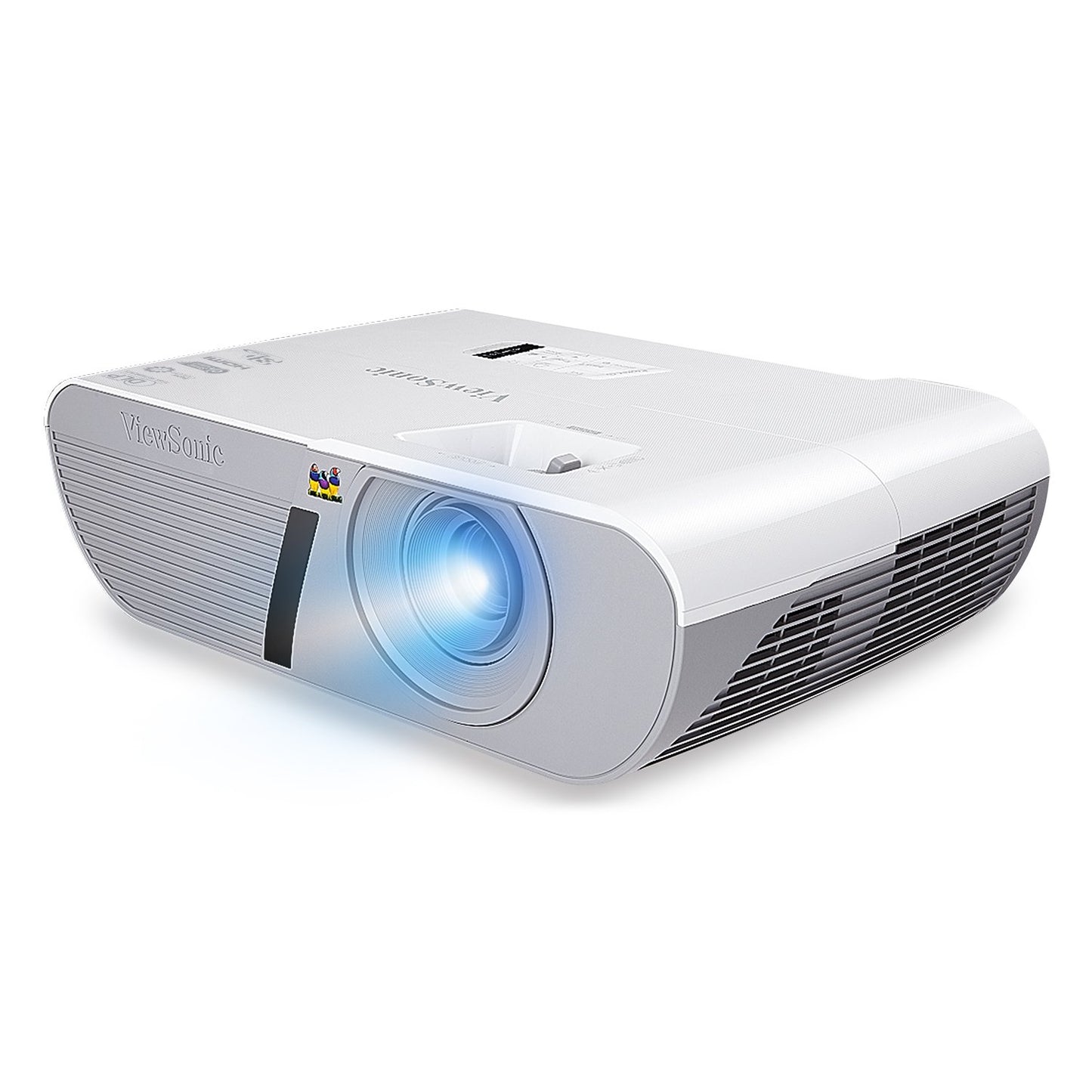 ViewSonic PJD5155L SVGA DLP Projector, 3200 Lumens, HDMI, White