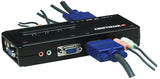 4 Port KVM Switch w/PS2, Audio Support