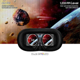 Samsung Electronics HMD Odyssey+ Windows Mixed Reality Headset with 2 Wireless Controllers 3.5" Black (XE800ZBA-HC1US)