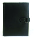 Day-Timer 6719968328 Soft Flex Vinyl Refillable Day Planner with Buckle Magnetic Closure, 1-Inch/7-Ring Fixture, 8.3x9.5-Inch, Black