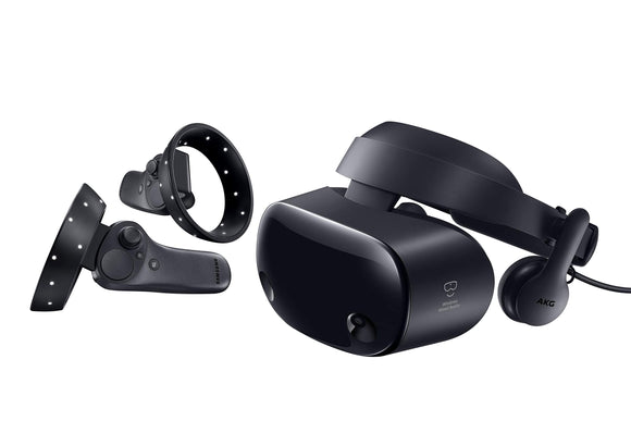 Samsung Electronics HMD Odyssey+ Windows Mixed Reality Headset with 2 Wireless Controllers 3.5