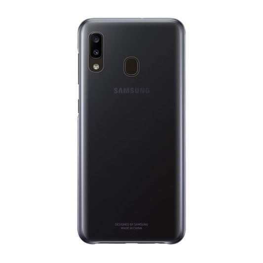 Samsung Gradation Ultra-Thin Cover Case for Galaxy A20 - Black