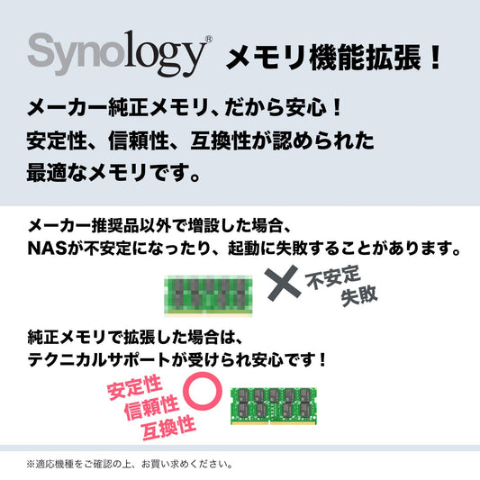 Synology D4ECSO-2400-16G DDR4-2400 SODIMM 16GB Notebook Memory