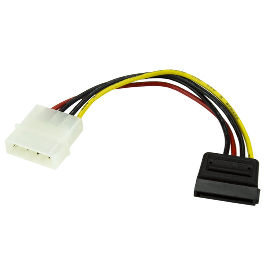 Startech 6In 4 Pin Molex to Sata Power Cable Adapter SATAPOWADAP