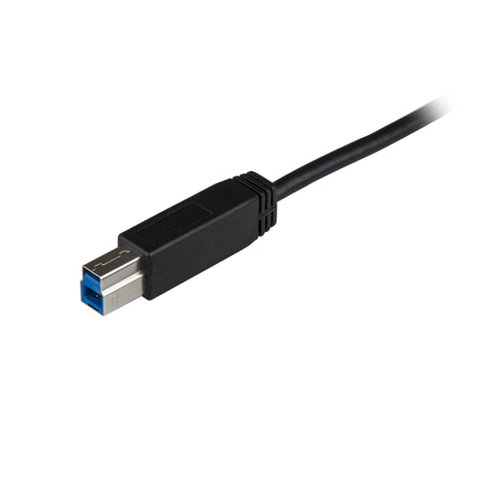 StarTech.com USB C to USB B Printer Cable - 1m / 3 ft - Superspeed - USB 3.1-10Gbps - USB C Printer Cable - USB Type C to Type B (USB31CB1M)