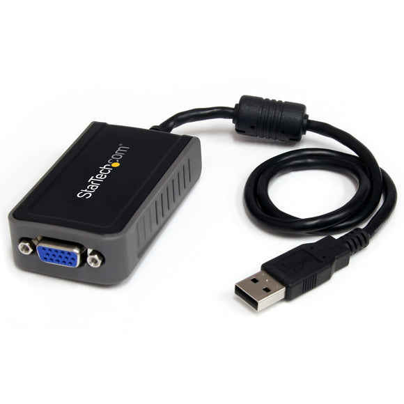 StarTech.com USB2VGAE2 USB to VGA Multi Monitor External Video Card Adapter, 1440 x 900, USB to VGA External Graphics Card
