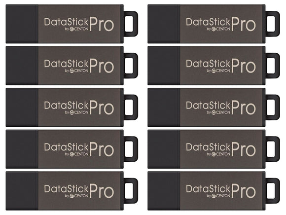 Centon MP Valuepack USB 2.0 Datastick Pro (Grey), 8GB 100Pack, S1-U2P1-8G100PK