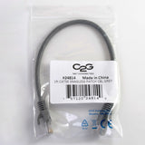 C2G 15187 Cat5e Snagless Unshielded (UTP) Network Patch Cable, Gray (5 Feet)