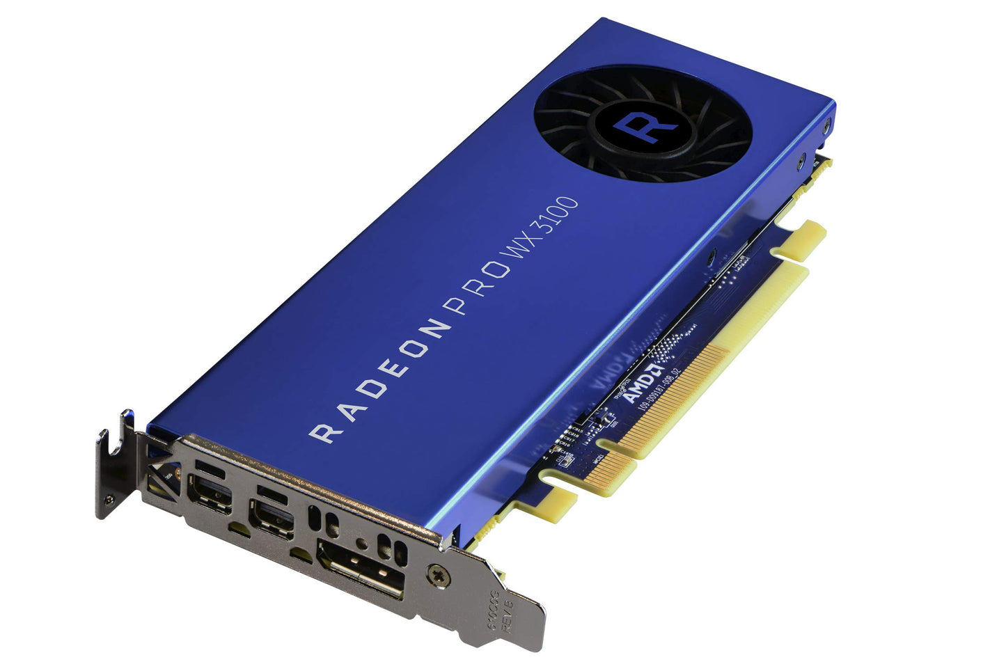 AMD Radeon Pro WX 3100 Graphic Card - 1.22 GHz Core - 4 GB GDDR5 - Half-Length - Single Slot Space Required