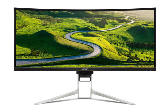 Acer XR342CK Pbmiiqphuzx 34" Curved QHD (3440 x 1440) 100Hz Refresh Rate Monitor with AMD FREESYNC Technology (Display Port & 2 x HDMI 2.0 Ports)