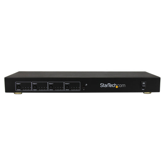StarTech.com 4x4 HDMI Matrix Switcher / HDMI Extender over CAT5/CAT6 - HDMI over Cat5 Cat6 Extension w/ 4x4 Matrix - 230ft (70m) - 1080p (ST424HDBT)