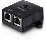 TRENDnet Gigabit Power over Ethernet (PoE) Injector, Full Duplex Gigabit Speed Supported, Network PoE Devices up to 100 M (328 Ft.), 15.4 Watts, Auto-MDIX In/Out, Plug & Play, TPE-113GI