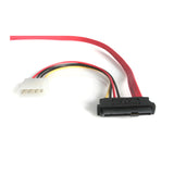 Startech SAS729PW18 18-Inch SAS 29 Pin to Sata Cable with Lp4 Power