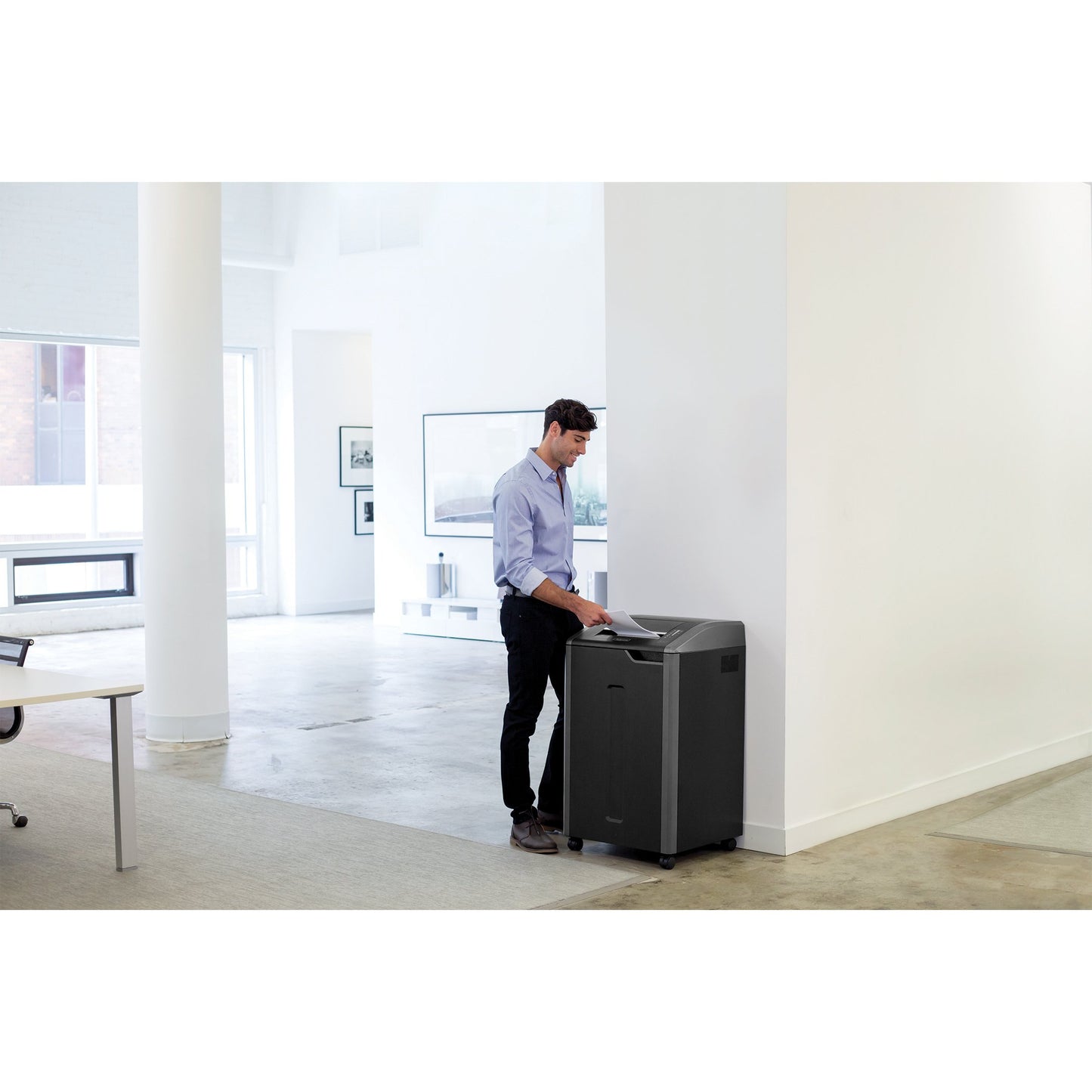 Fellowes Powershred 425Ci 100% Jam Proof Commercial Grade 30-Sheet Cross-Cut Paper Shredder, TAA Compliant (38425)