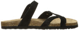 Northside Womens Anya Leather Strap Cork Sandal