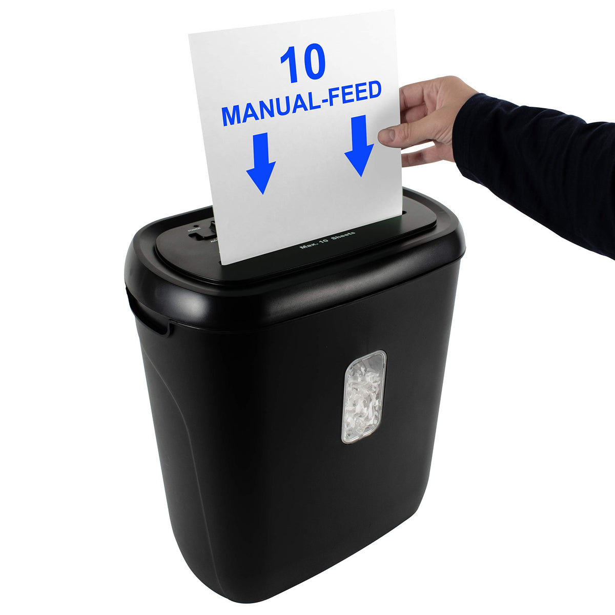 Royal Sovereign 10 Sheet Manual Cross-Cut Shredder (RDS-21C10)