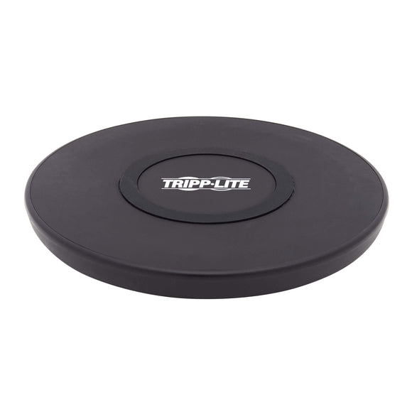 Tripp Lite Wireless Phone Charger 10W Qi Certified Apple Samsung Compatible (U280-Q01FL-BK)
