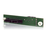 StarTech.com Female Slimline SATA to SATA Adapter with SP4 Power - SATA Adapter - Slimline SATA (F) to 4 pin Internal Power, SATA (M) - Black - SLSATACDADAP