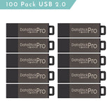 Centon MP Valuepack USB 2.0 Datastick Pro (Grey), 2GB, 100Pack