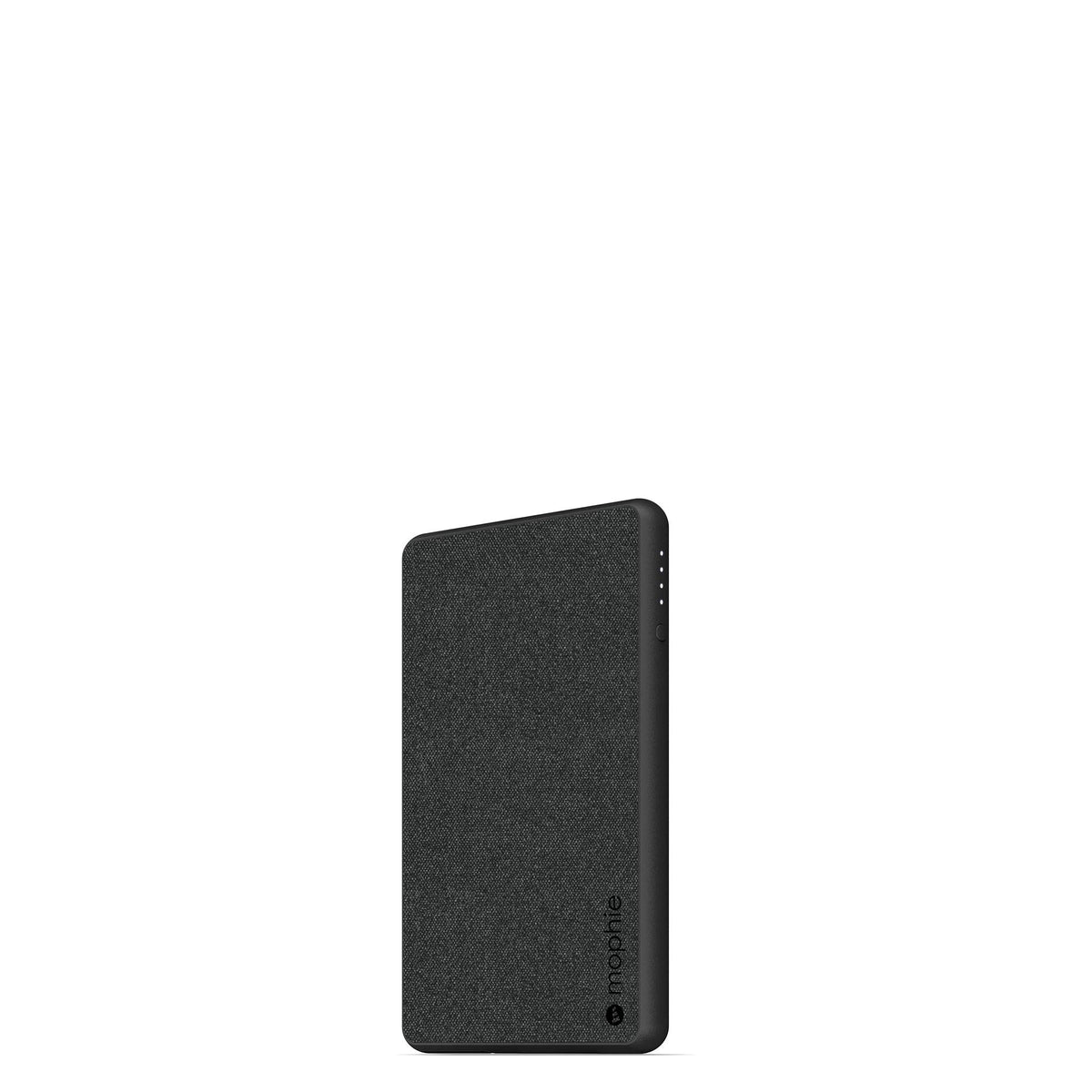 mophie powerstation Plus Mini (4,000mAh) - Qi Wireless Charging with Built in Micro USB and Lighning Cables - Black