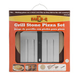 MR BAR B Q 06187X Baking Stone with Pizza Peel