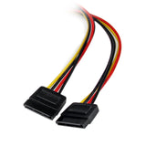 StarTech.com 12in Slimline SATA to SATA with LP4 Power Cable Adapter (SLSATAF12)