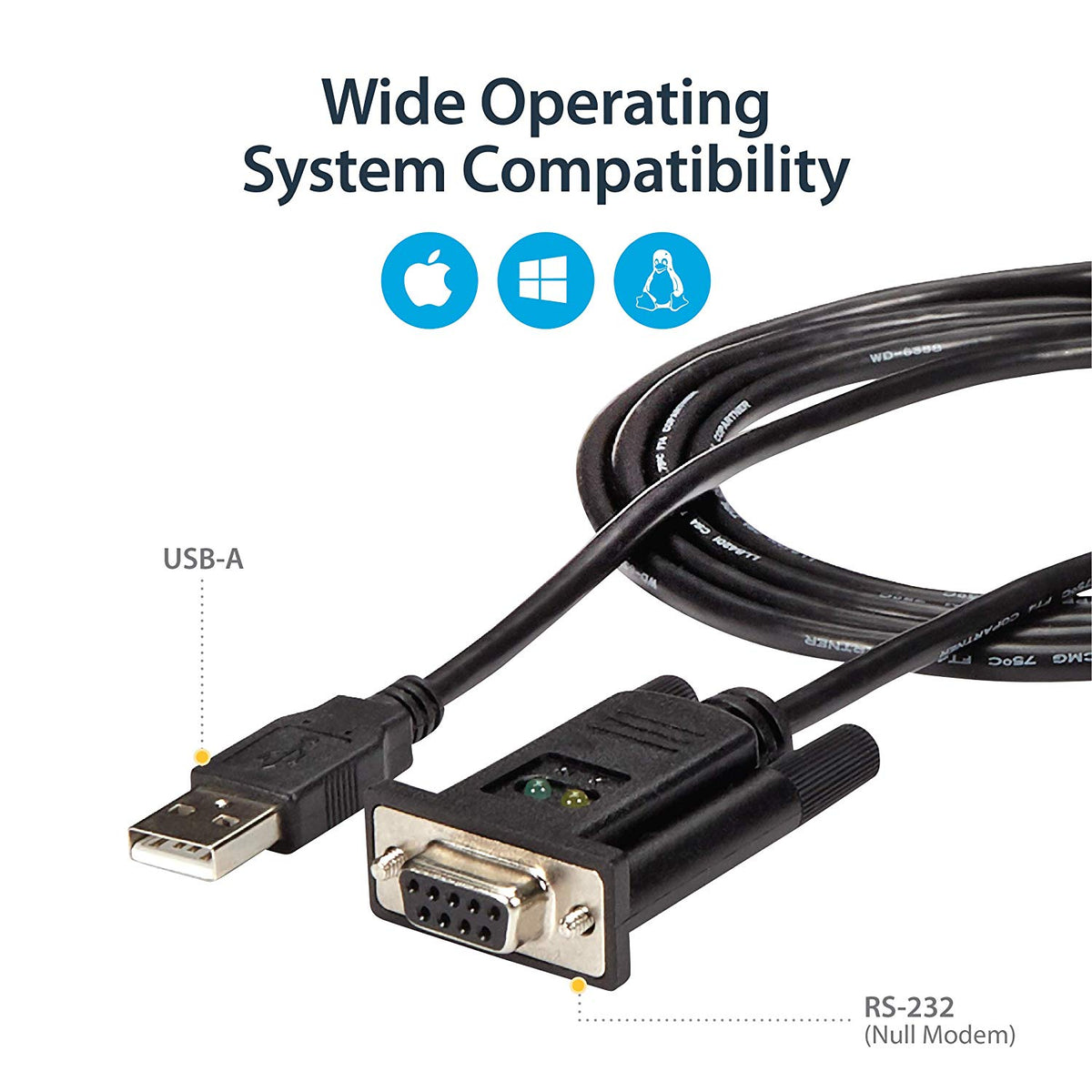 StarTech.comIndustrial USB RS232 Serial Adapter with 5KV Isolation and 15KV ESD Protection