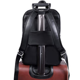 McKlein 18595 USA Brooklyn Nylon Contour Backpack Black