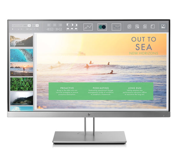 HP EliteDisplay 23-Inch Screen LED-Lit Monitor Silver (1FH46AA#ABA)