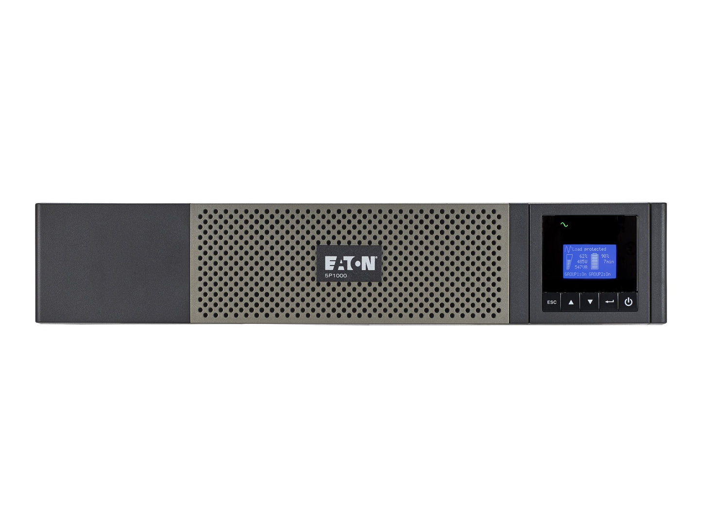 5P 1000 VA SHORT RACK 2U