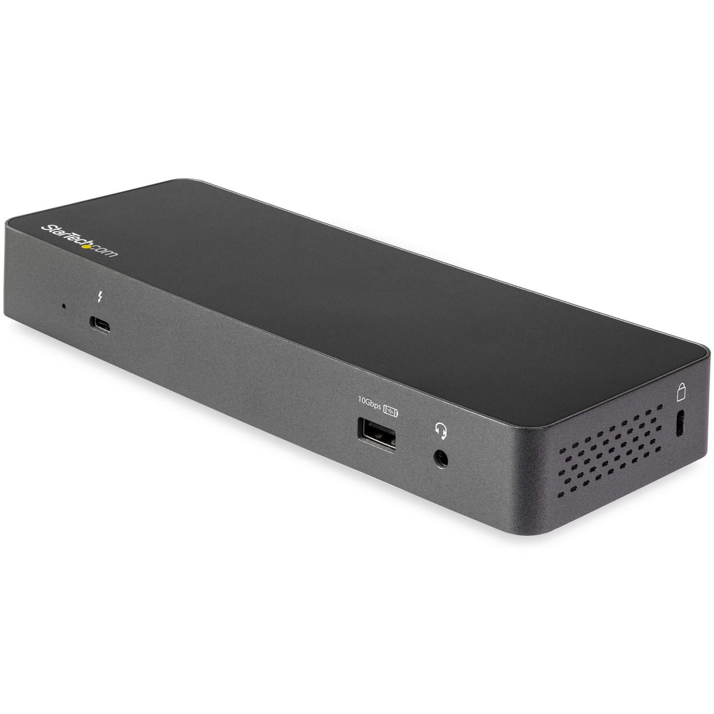StarTech.com Dual 4K DisplayPort Thunderbolt 3 Docking Station with USB-C Laptop Compatibility - USB 3.1 (Gen 1 & 2) Adaptable - TB3 Dock with 60W PD (TB3CDK2DP)