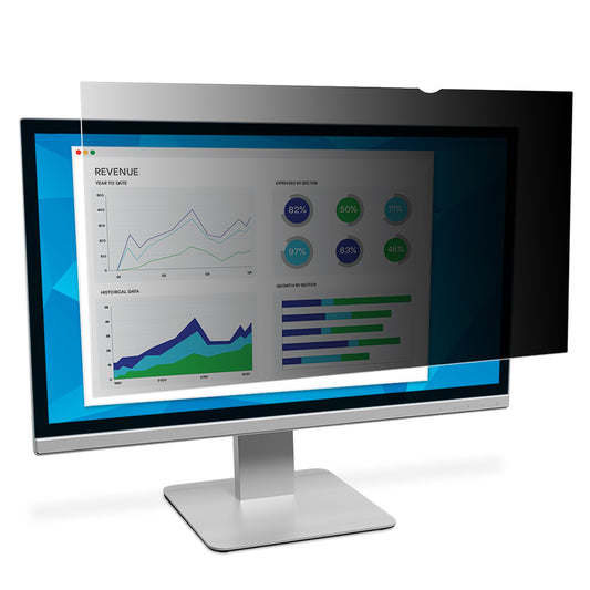 3M Computer Privacy Screen Filter for 29 inch Monitors - Black - Widescreen 21:9 - PF290W2B