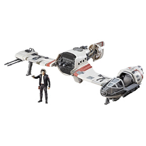 Star Wars Force Resistance Ski Speeder and Captain Poe Dameron Figure