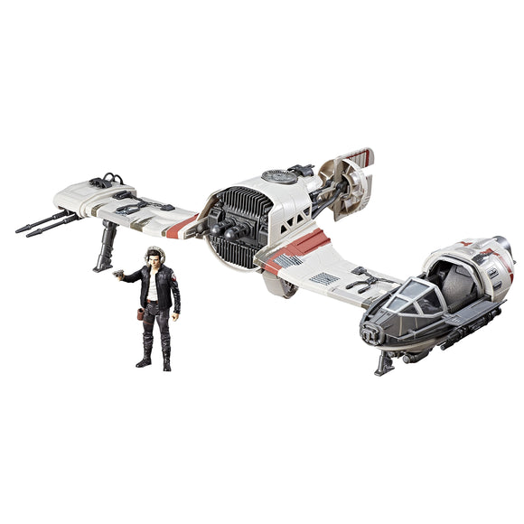Star Wars Force Resistance Ski Speeder and Captain Poe Dameron Figure