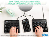 Kinesis Freestyle2  Keyboard for PC, Us English, Black, 9 Inch Separation and VI