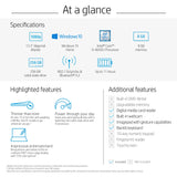 HP Pavilion 13-inch Light and Thin Laptop Intel Core i5-8265U Processor, 8 GB SDRAM Memory, 256 GB Solid-State Drive, Windows 10 (13-an0010nr, Mineral Silver)