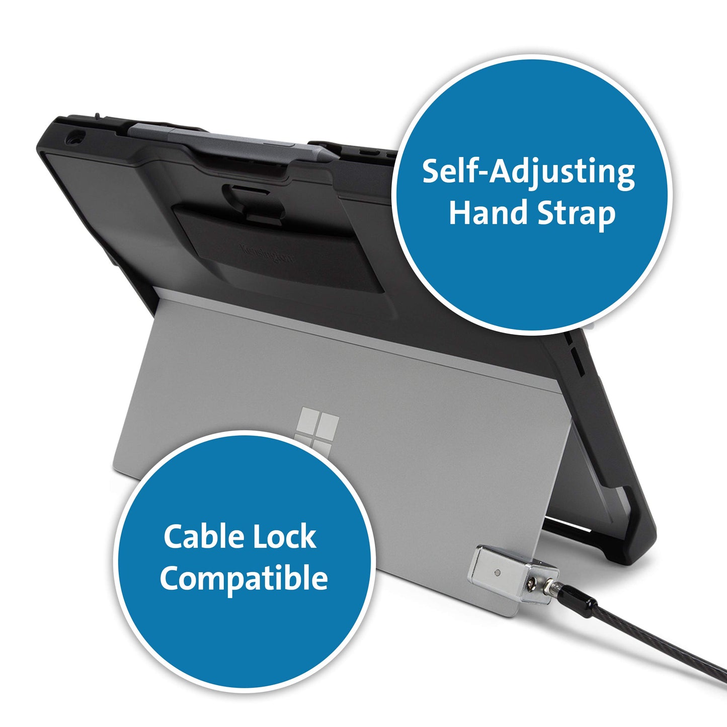 Kensington Surface Pro Rugged Case with CAC Reader - TAA Compliant (K97550WW)