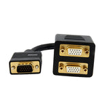 Startech.Com VGASPL1VV Vga to 2X Vga Video Splitter Cable-M/F, 1-Feet