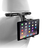 Macally Adjustable Car Seat Headrest Mount and Holder for Apple iPad Air/Mini, Samsung Galaxy Tab, Kindle Fire, Nintendo Switch, and 7" to 10" Tablets (HRMOUNT)