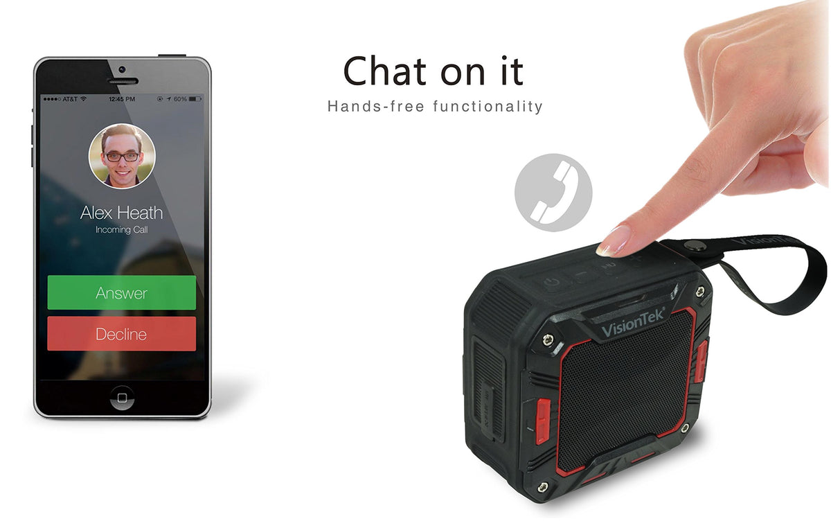 VisionTek Wireless Bluetooth Waterproof Speaker BTi65 - 900892