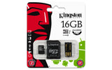 Kingston Digital Multi-Kit/Mobility Kit 16 GB Flash Memory Card with Reader MBLY10G2/16GB