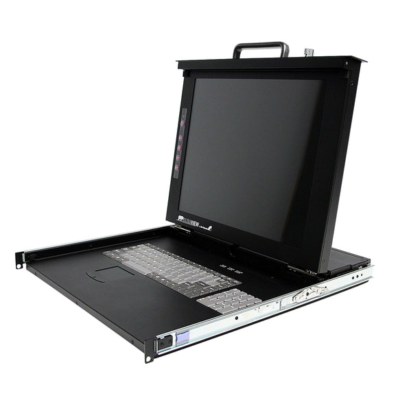 Startech.Com RACKCONS1708 1U 17-Inch Rackmount LCD Console with 8 Port Multi-Platform Kvm