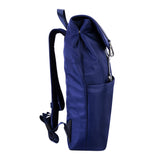 McKlein 18477 USA Element 15" Nylon Flap Over Laptop Backpack Navy