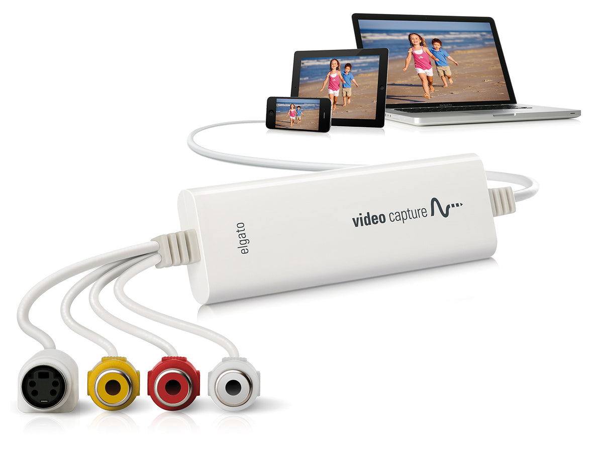 Elgato Video Capture - Digitize Video for Mac, PC or iPad (USB 2.0)