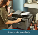 Brother MFCL2710DW Wireless Monochrome Printer with Scanner, Copier & Fax, Black