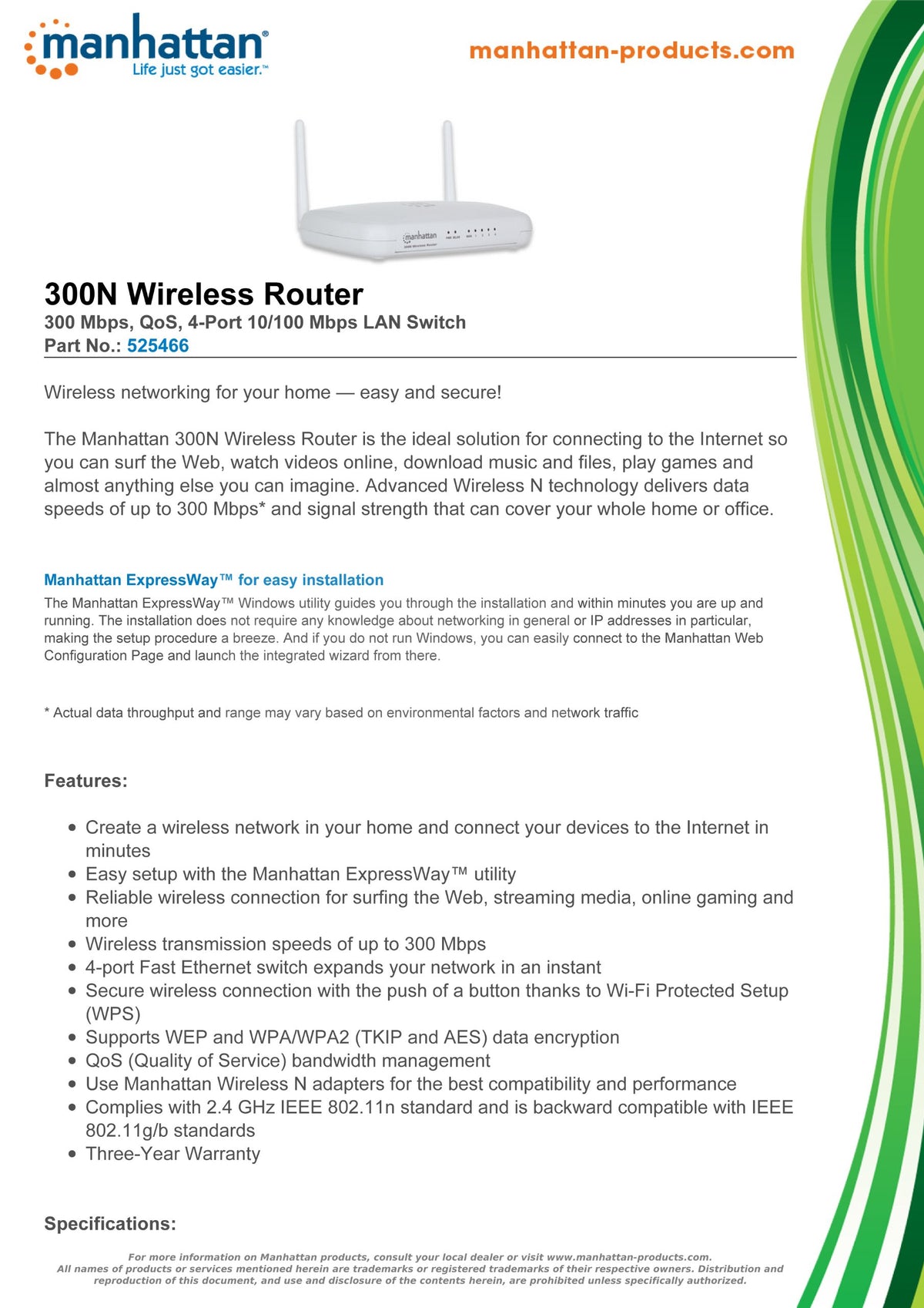 Manhattan Router (525466)