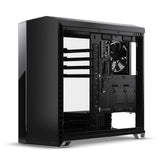 Fractal Design Vector Rs Blackout - RGB - Mid Tower Computer Case - ATX - Optimized for High Airflow and Silent Computing - PSU Shroud - Modular Interior - Water-Cooling Ready - Tempered Glass