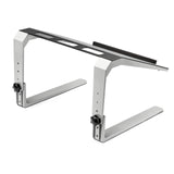 StarTech.com Adjustable Laptop Stand - Heavy Duty Steel & Aluminum - 3 Height Settings - Tilted - Ergonomic Laptop Riser for Desk (LTSTND)