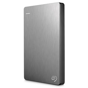Seagate Backup Plus Slim 1TB External Hard Drive Portable HDD  Silver USB 3.0 for PC Laptop and Mac, 2 Months Adobe CC Photography