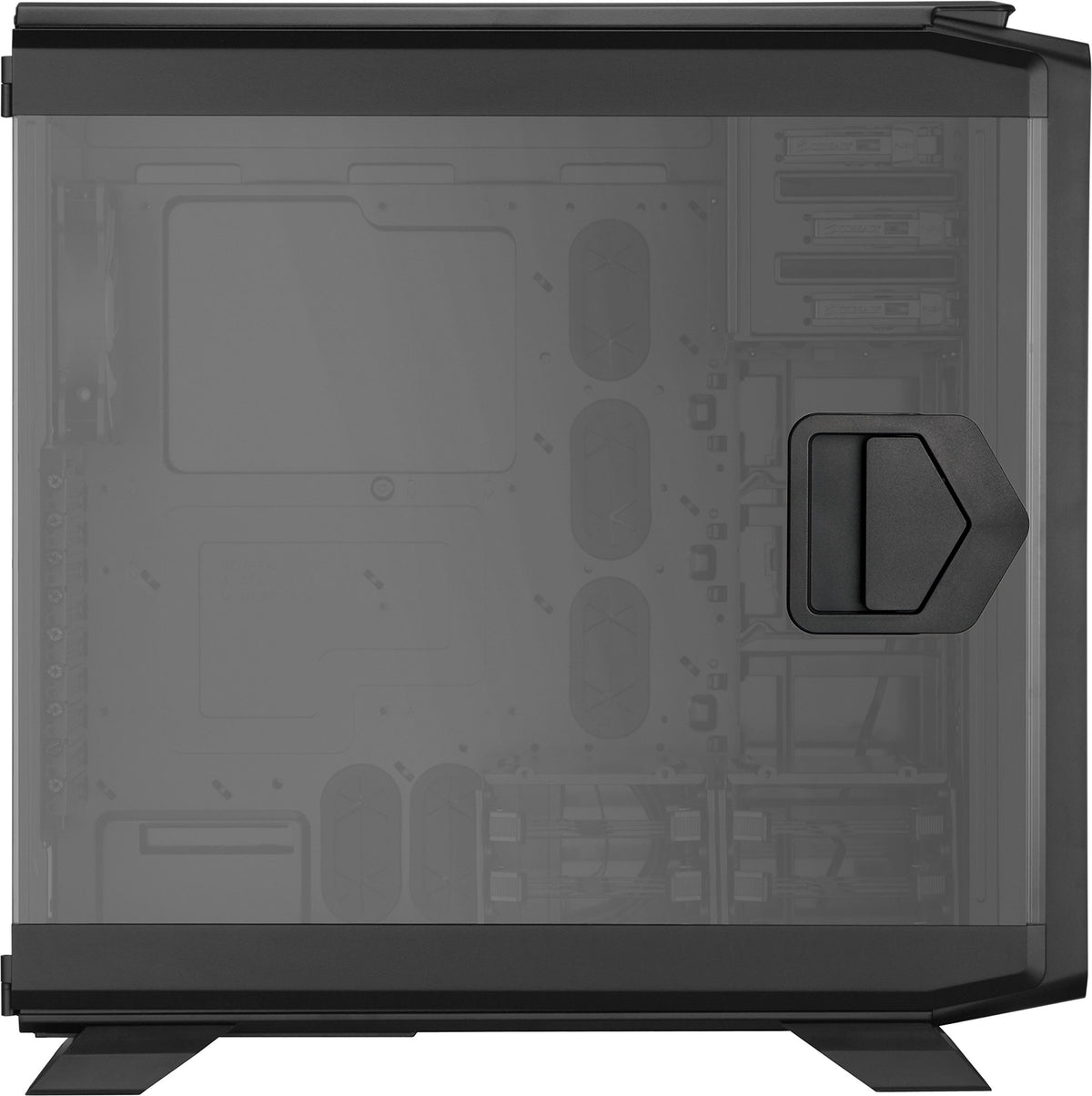 Corsair CC-9011073-WWCORSAIR Graphite 760T Full-Tower Case, Window, Hinged Side Panels - Black